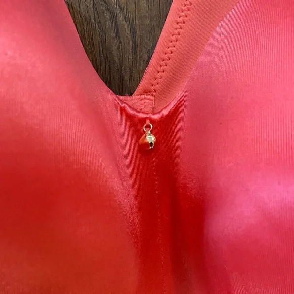 Cacique No-Wire Lightly Lined Full-Coverage Bra 46B Coral (NWT) - Picture 2 of 8